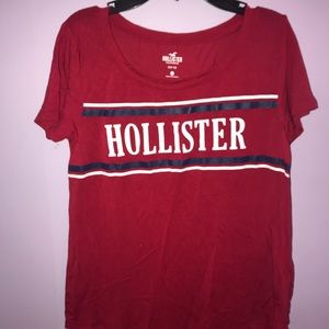 Women’s Hollister logo tee shirt